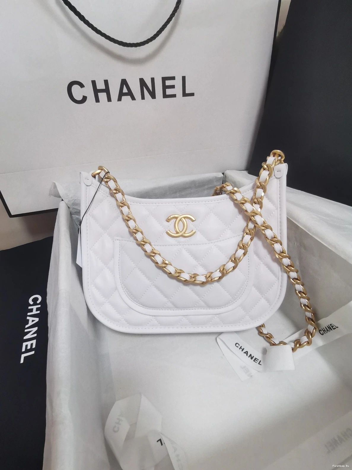 Firstbag Ru HANDBAG-20*24*6cm HOBO CHANEL 0709